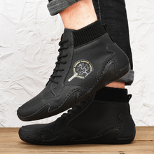 Lade das Bild in den Galerie-Viewer, Tacocood New Style Casual plus Baumwollschnürstiefel für Herren