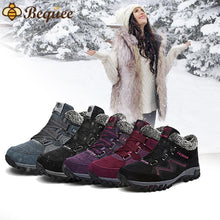 Lade das Bild in den Galerie-Viewer, Tacocood Liebespaar warme Pelzfutter Schneeschuhe