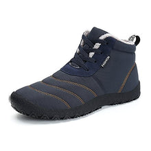 Lade das Bild in den Galerie-Viewer, Tacocood Herren Damen Winterschuhe Warm Gefüttert Winter Stiefel Kurz Schnür Boots Schneestiefel Outdoor Freizeit Schuhe