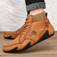 Lade das Bild in den Galerie-Viewer, Tacocood New Style Casual plus Baumwollschnürstiefel für Herren