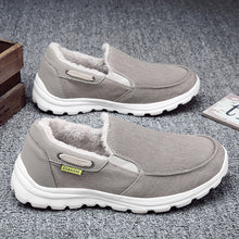 Lade das Bild in den Galerie-Viewer, Tacocood Bequeme und warme Herrenschuhe aus Winter-Canvas und Samt