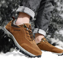 Lade das Bild in den Galerie-Viewer, Tacocood Winter Outdoor Wärme und Samt rutschfeste abriebfeste Baumwollschuhe Wanderschuhe