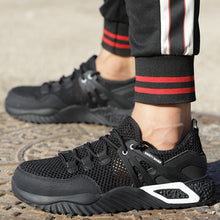 Lade das Bild in den Galerie-Viewer, Tacocood neue Anti-Smashing atmungsaktive sport Arbeitsschutzschuhe
