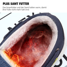 Lade das Bild in den Galerie-Viewer, Tacocood Bequeme und warme Herrenschuhe aus Winter-Canvas und Samt