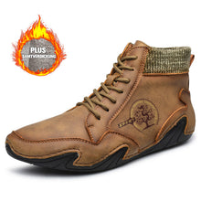 Lade das Bild in den Galerie-Viewer, Tacocood New Style Casual plus Baumwollschnürstiefel für Herren