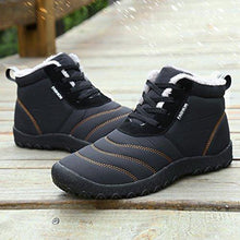 Lade das Bild in den Galerie-Viewer, Tacocood Herren Damen Winterschuhe Warm Gefüttert Winter Stiefel Kurz Schnür Boots Schneestiefel Outdoor Freizeit Schuhe