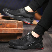 Lade das Bild in den Galerie-Viewer, Tacocood Männer der Arbeit Sicherheits Schuhe Atmungsaktiv Leichte Sommer männer 36-50 Sport Schuhe