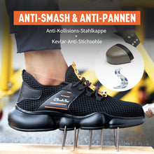 Lade das Bild in den Galerie-Viewer, Tacocood Anti-Smashing-Rutschfeste Arbeitsschuhe