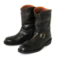 Lade das Bild in den Galerie-Viewer, Men's Genuine Leather Engineer Boots