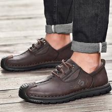 Lade das Bild in den Galerie-Viewer, Tacocood Neue Outdoor-Freizeitschuhe für Herren aus Leder
