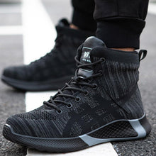 Lade das Bild in den Galerie-Viewer, Tacocood Neue Anti-Drop, Anti-Pannen und rutschfeste High-Top Sicherheitsschuhe