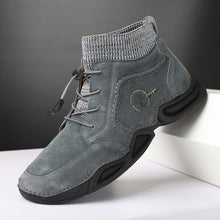 Lade das Bild in den Galerie-Viewer, Tacocood 2021 neue lässige Herren warme Lederstiefel