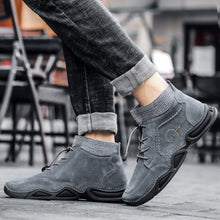 Lade das Bild in den Galerie-Viewer, Tacocood 2021 neue lässige Herren warme Lederstiefel