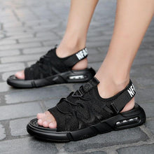 Lade das Bild in den Galerie-Viewer, Tacocood Männer Sommer Sandalen Mesh Atmungsaktive Flache Schuhe