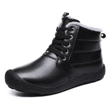 Lade das Bild in den Galerie-Viewer, Tacocood Wasserdichte Winterschuhe aus Leder und Samtbaumwolle