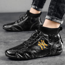 Lade das Bild in den Galerie-Viewer, Tacocood 2023 neue Winter High-Top Freizeit Lederschuhe
