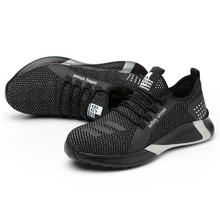 Lade das Bild in den Galerie-Viewer, Tacocood Sommer Atmungsaktive Modeschutzschuhe für Herren