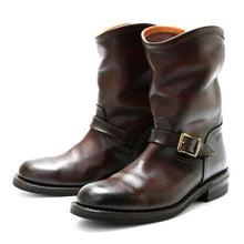 Lade das Bild in den Galerie-Viewer, Men's Genuine Leather Engineer Boots