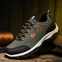 Lade das Bild in den Galerie-Viewer, Men Sports Casual Wearable Hiking Sneakers Male Non-slip Running Quality Leather Shoes