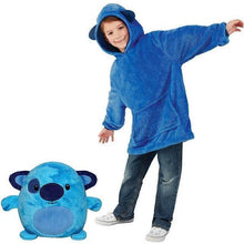 Lade das Bild in den Galerie-Viewer, Tacocood Kuscheltier Hoodie für Kinder