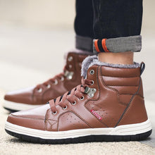 Lade das Bild in den Galerie-Viewer, Tacocood Neue Winter wasserdichte samt warme Winterstiefel
