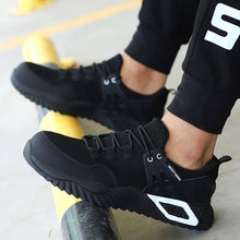 Lade das Bild in den Galerie-Viewer, Tacocood neue Anti-Smashing atmungsaktive sport Arbeitsschutzschuhe
