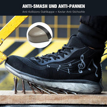 Lade das Bild in den Galerie-Viewer, Tacocood Anti-Smash, Anti-Pannen und verschleißfeste High-Top Sicherheitsschuhe
