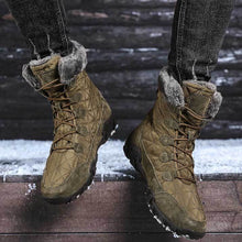 Lade das Bild in den Galerie-Viewer, Tacocood Herren Martin Stiefel Lässige High-Top Warme Schneestiefel
