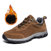 Lade das Bild in den Galerie-Viewer, Tacocood Winter Outdoor Wärme und Samt rutschfeste abriebfeste Baumwollschuhe Wanderschuhe
