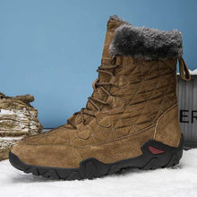 Lade das Bild in den Galerie-Viewer, Tacocood Herren Martin Stiefel Lässige High-Top Warme Schneestiefel
