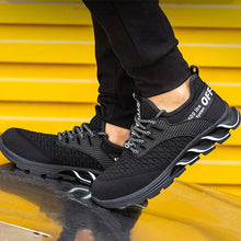 Lade das Bild in den Galerie-Viewer, Tacocood Modische atmungsaktive Anti-Smashing-Sportschutzschuhe
