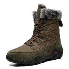 Lade das Bild in den Galerie-Viewer, Tacocood Herren Martin Stiefel Lässige High-Top Warme Schneestiefel

