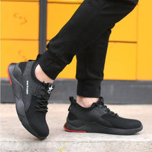 Lade das Bild in den Galerie-Viewer, Tacocood Männer der Arbeit Sicherheits Schuhe Atmungsaktiv Leichte Sommer männer  36-50 Sport Schuhe
