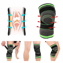Lade das Bild in den Galerie-Viewer, Tacocood Hirundo 3D Design Kniestütze mit fixierbaren atmungsaktiven Kniebandage
