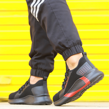 Lade das Bild in den Galerie-Viewer, Tacocood Sommer  Atmungsaktive Modeschutzschuhe für Herren
