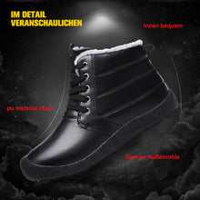 Lade das Bild in den Galerie-Viewer, Tacocood Wasserdichte Winterschuhe aus Leder und Samtbaumwolle
