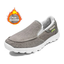 Lade das Bild in den Galerie-Viewer, Tacocood Bequeme und warme Herrenschuhe aus Winter-Canvas und Samt
