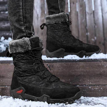 Lade das Bild in den Galerie-Viewer, Tacocood Herren Martin Stiefel Lässige High-Top Warme Schneestiefel
