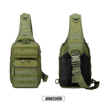 Lade das Bild in den Galerie-Viewer, Tacocood Camouflage Crossbody Bergsteigen wasserabweisende Umhängetasche
