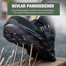 Lade das Bild in den Galerie-Viewer, Tacocood PU-weiche Sohle atmungsaktive Mesh-Anti-Smash-Sicherheitsschuhe
