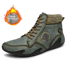 Lade das Bild in den Galerie-Viewer, Tacocood New Style Casual plus Baumwollschnürstiefel für Herren

