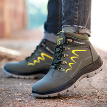 Lade das Bild in den Galerie-Viewer, Tacocood S3 Anti-Smash- und Anti-Stich-Schutzschuhe im Winter
