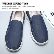 Lade das Bild in den Galerie-Viewer, Tacocood Bequeme und warme Herrenschuhe aus Winter-Canvas und Samt
