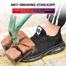 Lade das Bild in den Galerie-Viewer, Tacocood Anti-Smashing, Anti-Piercing, leichte und atmungsaktive Mesh-Arbeitsschuhe, Sicherheitsschuhe
