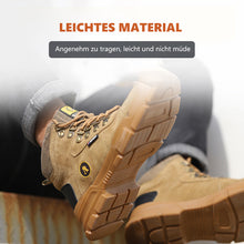 Lade das Bild in den Galerie-Viewer, Tacocood High-Top-Sicherheitsschuhe aus Leder gegen Stöße und Stiche
