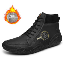 Lade das Bild in den Galerie-Viewer, Tacocood New Style Casual plus Baumwollschnürstiefel für Herren
