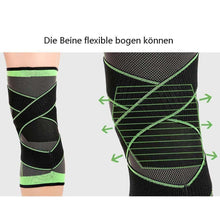 Lade das Bild in den Galerie-Viewer, Tacocood Hirundo 3D Design Kniestütze mit fixierbaren atmungsaktiven Kniebandage
