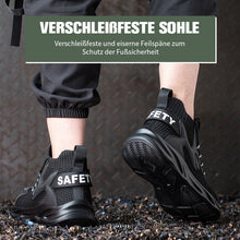 Lade das Bild in den Galerie-Viewer, Tacocood PU-weiche Sohle atmungsaktive Mesh-Anti-Smash-Sicherheitsschuhe
