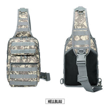 Lade das Bild in den Galerie-Viewer, Tacocood Camouflage Crossbody Bergsteigen wasserabweisende Umhängetasche
