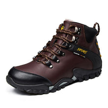 Lade das Bild in den Galerie-Viewer, Tacocood Warme Schneeschuhe im Winter im Freien High-Top wasserdichte Baumwollstiefel
